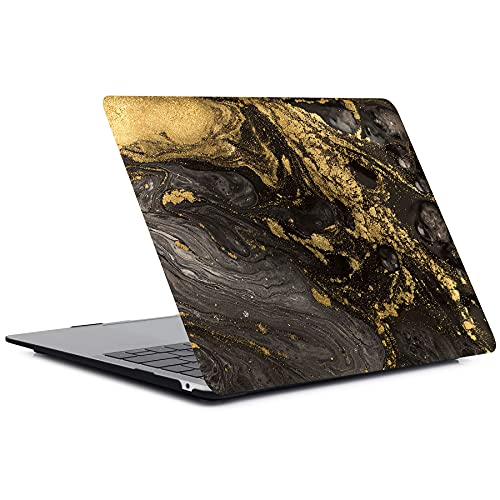 Protective Case Compatible with MacBook Pro 13 inch with CD-ROM Model: A1278(Old Version 2012/2011/2010/2009/2008), Plastic Hard Shell Case Cover & Keyboard Cover Skin - Marble - color: Marble, size: A1278(Pro 13 w/CD-ROM 2008-2012)