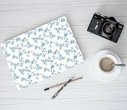 LanBaiLan Compatible with MacBook Air 13 inch Case M5 2026 M4 2025 M3 M2 2024-2022 A3449 A3240 A3113 A2681, 13.6 Plastic Hard Shell Case & Keyboard Cover, Engraved Floral - color: Engraved Floral