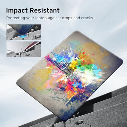 Funut Compatible with MacBook Air 13 inch Case 2022 2021 2020 2019 2018 A2337 M1 A2179 A1932 Touch ID,MacBook Air M1 Cover Protective Plastic Hard Shell Case + Keyboard Cover,11Creative Lamp - color: Creative Lamp, size: Mac Air 13" 2018-2022(A1932/A2179/