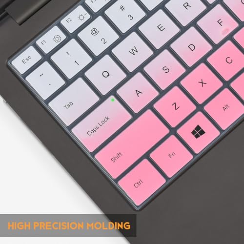 Keyboard Cover Skin for 2025 2024 2023 Samsung Galaxy Book 5/4/3 360|Pro 360 15.6" 16", Galaxy Book 5/4/3 Ultra/Edge 16", NP960QHA NP750XGK NP750QHA NP754XQA Protector, Ombre Pink - color: Ombre Pink