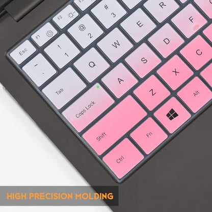 Keyboard Cover Skin for 2025 2024 2023 Samsung Galaxy Book 5/4/3 360|Pro 360 15.6" 16", Galaxy Book 5/4/3 Ultra/Edge 16", NP960QHA NP750XGK NP750QHA NP754XQA Protector, Ombre Pink - color: Ombre Pink