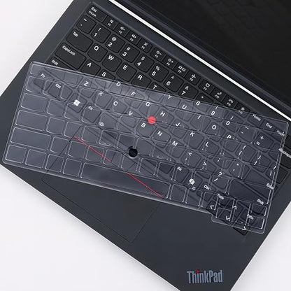 Ultra Thin Keyboard Cover for Lenovo Thinkpad T14 T14s Gen 6/Gen 5 14", Thinkpad E14 Gen 7 14", Thinkpad L14 P14s Gen 6/Gen 5 14" US Layout (Not Fit T14 T14s L14 P14s Gen 4/3/2/1, E14 Gen 6/5/4)-TPU - color: TPU