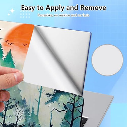 Universal Laptop Skin Sticker Decal for 11.6”12" 13" 13.3" 14" 15" 15.4" 15.6" Reusable Waterproof Scratch-Scratch Resistant Protective Vinyl Laptop Notebook Skin Stickers - Forest Tree - color: Forest Tree