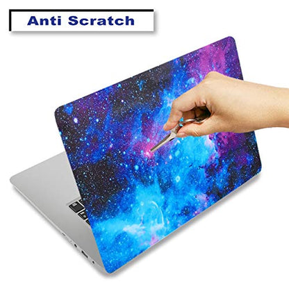Laptop Skin Sticker Decal 12" 13" 13.3" 14" 15" 15.4" 15.6 inch Laptop Universal Netbook PC Notebook Vinyl Reusable Skin Sticker Cover Art Decal Case Protector Personalized, Starry Sky Galaxy - color: Starry Sky Galaxy