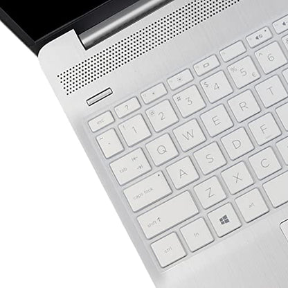Keyboard Cover for 15.6 HP Laptop 15-dw 15-dy 15-ef 15-da/db 15-dy5033dx 15-dy5131wm 15-dy2702dx 15-dy2703dx 15-da0012wm 15-db0015dx 15-ef2126wm, Envy 15m-dr/ds 17-bs/bw 15m-dr1011dx 15-ds1010wm - color: Clear