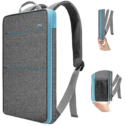 Slim & Expandable Laptop Backpack Water Resistant Backpack Travel Backpack Compatible with MacBook Air/Pro/Neo 13-14 inch, XPS 13/14, Surface 13.5" and Most 13-14 Notebooks，G01BL01 - color: G01bl01, size: 13"-14"