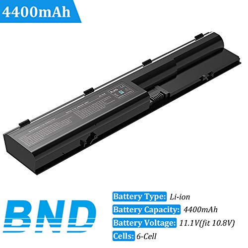 BND 4430S 4530SLaptop Battery for HP ProBook 4330s 4331s 4430s 4431s 4530s 4535s 4435s 4436s 4440s 4441s 4446s 4540s 4545s 7420, 5200mAh/6-Cells