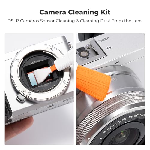 K&F CONCEPT 25-in-1 Electronic Cleaning Kit for Keyboard Laptop Cleaner | Multi-Function Electronic Cleaner,2 Keycap Pullers,Vacuum Sealed Microfiber Cloth,Multi-Device,for Photographers,MM02