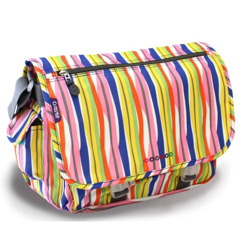 J World New York Terry Messenger Bag for Women Girls School Kids - color: Wavery