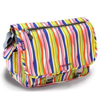J World New York Terry Messenger Bag for Women Girls School Kids - color: Wavery