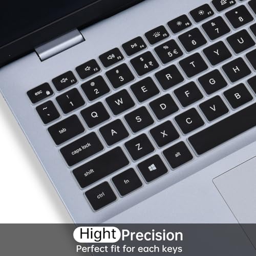 Keyboard Cover for 2025 Dell 16 Plus Laptop DB16250, Dell 16 Plus 2-in-1 Laptops DB16255 DB06250, Dell 16 Laptop DC16250 DC16251, Dell Inspiron 16 5640 5645 Keyboard Skin Protector, Black - color: Black