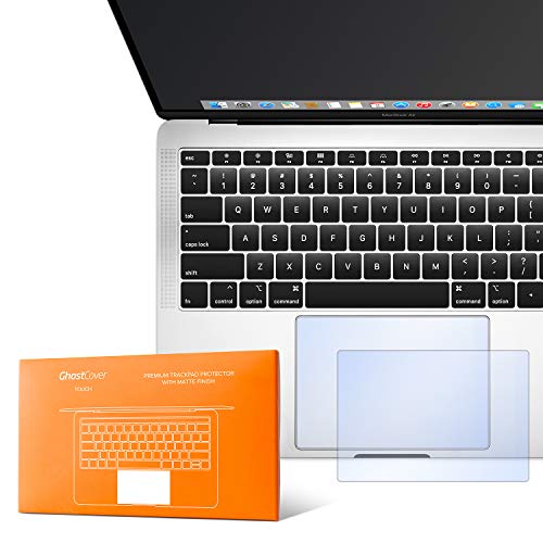 GhostCover Touch Premium Trackpad Protectors with Matte Finish, Compatible with 2026 2025 2024 2023 M5/M4/M3/M2 MacBook Air 15", A3448 A3241 A3114 A2941, 2 Pack, Matte Clear - size: MacBook Air 15" (M2/M3/M4/M5)