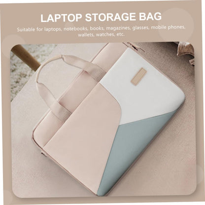 DOITOOL Laptop Bag with Double Zippers Lightweight Business Briefcase for Travel and Work Protective Tablet Storage Pouch Durable and Water Resistant Carrying Case for Men and Women