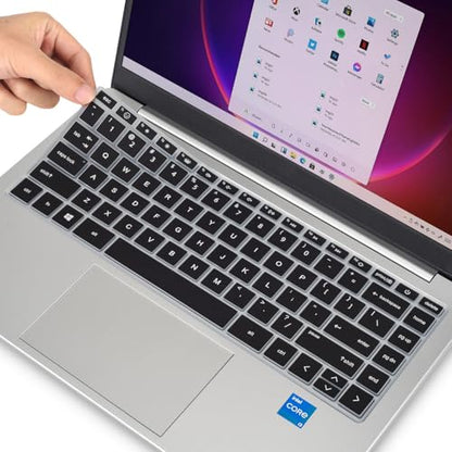 Keyboard Cover for 2023 14" HP Envy 2-in-1 14t-es000 14-es0013dx 14-es0033dx, HP 14" Laptop 14-ep 14-em 14t-ep000 14z-em000 14-ep000 14-ep0097nr 14-ep0145cl 14-em0047nr Keyboard Skin, Black - color: Black