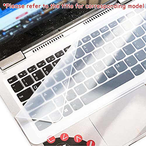 2 Pack Keyboard Cover Skin Protector, compatible with CF-33 TOUGHBOOK CF-33ABHAQVJ 12.0" Panasonic Silicone Keyboard Film （ Not Tempered Glass Screen Protectors/Not Case）