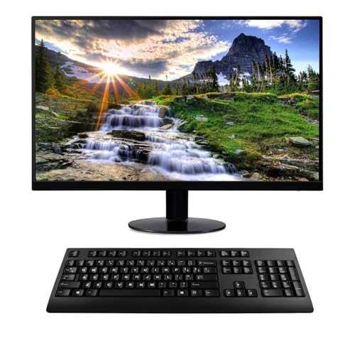 English Keyboard Stickers Big Letter Full Set (120 Pcs), Universal PC Computer Laptop Desktop Keyboard Replacement English Keyboard Stickers, Transparent Background with White Lettering（2 Pack） - color: English transparent/white letters