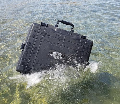 Case Club Waterproof Hard Case for 15-17 inch Laptops & Accessories - Heavy Duty Hard Case Compatible with 15.6 and 17.3 inch Laptops and Gaming Accessories