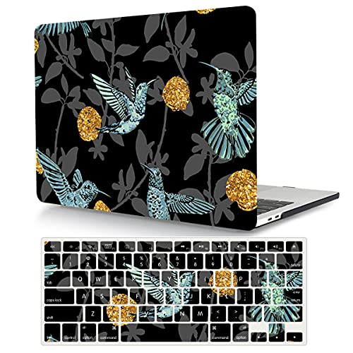 Bandless Laptop Case Compatible with MacBook Pro 13 inch CD-ROM Model: A1278(Old Version 2012/2011/2010/2008), Protective Plastic Hard Shell Cover & Keyboard Skin - Bird A1278(Pro w/CD-ROM 2008-2012) - color: Bird, size: A1278(Pro 13 w/CD-ROM 2008-2012)