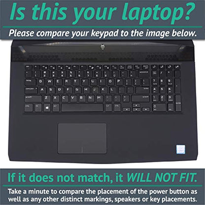 MightySkins Skin for Alienware M17 (2019) - Bio Glare | Protective, Durable, and Unique Vinyl Decal wrap Cover | Easy to Apply, Remove, and Change Styles | Made in The USA