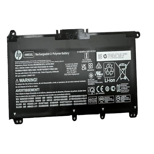 HP HW03XL L97300-005 laptop Battery Replacement for HP Pavilion 15-eg0070wm 15-eh0050wm 15-eh0xxx 15-eg0xxx 17-cn0xxx Pavilion15-EG 15-EH 15T-EG 15Z-EH 17-CN 17-CP 17T-CN HW03041XL（11.34V 41.04Wh）