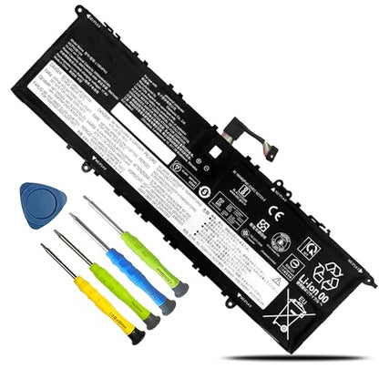 L19D4PH3 L19C4PH3 Laptop Battery Replacement for Lenovo Ideapad Yoga Slim 7 Pro 14ARH5 14ITL5 14IHU5 14ACH5 14IHU5 14IAP7 14IAP7 14ARH7 14IAH7 Series L19M4PH3 SB10Z49515 SB10Z49516 SB10Z49517 61Wh - size: 10.24*3.74*0.20inch L19D4PH3