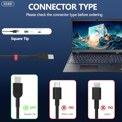 NEW 135W Laptop Charger Compatible with Lenovo IdeaPad Yoga Slim Creator 5 7 ThinkPad X1 Extreme Ideapad Gaming 3 Ideapad Yoga Legion 5 ThinkBook 15P Ideacentre AIO Thinkstation Power Supply Adapter - color: Dark