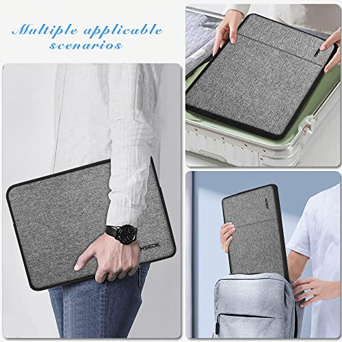 Hseok Laptop Case 13.3-14 Inch Sleeve, Water-Resistant Computer Bag Compatible with MacBook Neo/Pro 14" M5/M4/M3/M2/M1 and All 13.3" Mac Air/Pro, XPS 14 and Most Popular 13.3"-14" Notebook，D02G03 - color: D02G03, size: 13.3"