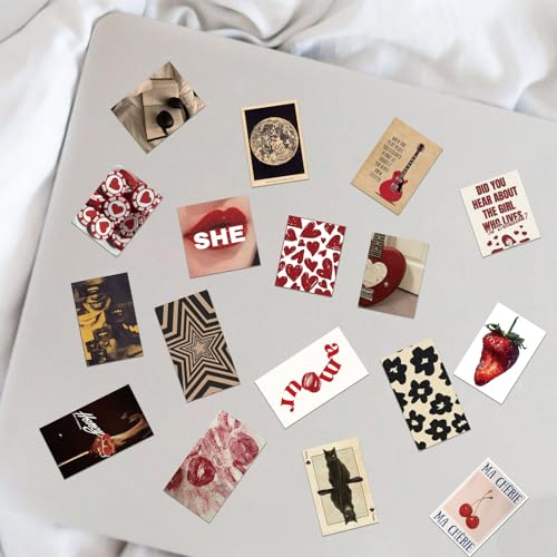 50 Pcs Aesthetic Vinyl Stickers Waterproof | Aesthetic waterproof vinyl decals for phone, laptop, journals, party decor, DIY crafts and personalized accessories. - style: J-02