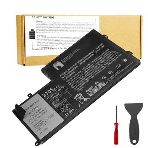 43Wh TRHFF Laptop Battery for DELL Inspiron 14 5442 14 5443 14 5445 14 5447 14 5448 14 5457 15 5542 15 5543 15 5545 15 5547 15 5548 15 5557 DELL Latitude 3450 3550 0PD19 1V2F6 P39F P49G P51G 7P3X9 - size: 12.19*7.27*0.24inch 5547