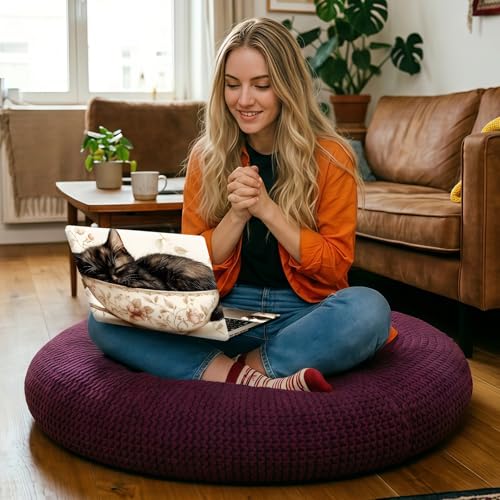 Cozy Teacup Cat Universal Laptop Skin Sticker 3PCS, Protective Decal Trim-to-Fit 11.6" 13.3" 14" 15.6" Laptop Vinyl Cover, Removable Anti-Scratch Computer Decal Protector - color: Cozy Teacup Cat
