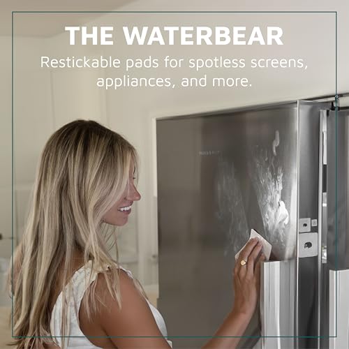 KUVRD Waterbear - Universal Screen Cleaners - Teeny Tiny Cleaning Tools for Your Lenses & Screens, Family Pack (1 Patch Set, 1 Pad Set, 1 Phat Pack Set) - size: Single Family Pack