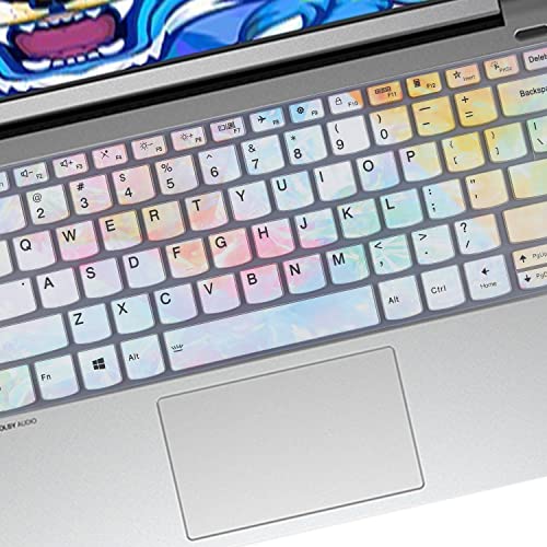 Keyboard Cover for Lenovo Yoga 5i 7i 9i 14" 2-in-1, Lenovo Flex 5 14", Ideapad 5 14", Lenovo Silm 7 9 14", IdeaPad Flex 5 5i 14, IdeaPad Slim 5i 7i Pro, ThinkBook 14 14s G2 G3 Keyboard Cover-Color - color: colors