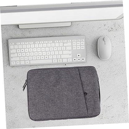 LALAFINA 1Pc Laptop Sleeve Case for Lightweight Pouch Organizer with Double Zippers for Office Travel and Leisure for Accessories and Essentials
