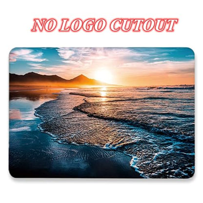 DTangLsm for MacBook Pro 13 inch Case 2022 2021 2020-2016 M2 M1 A2338 A2289 A2251 A2159 A1989 A1708 A1706, Ocean Plastic Hard Shell Laptop Cover for MacBook Pro 2020 Case + Keyboard Cover, Sunet Beach - color: B10-Sunset Beach