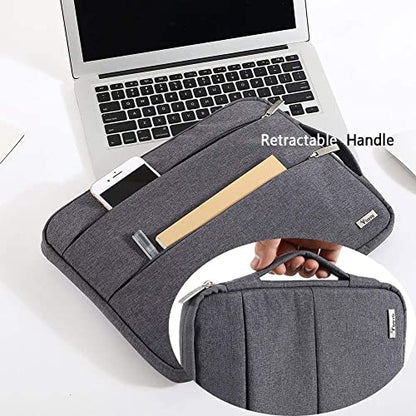 Voova Laptop Sleeve Carrying Case 14 15 Inch Compatible with MacBook Air 15 M2/M3/M4 2022-2025, MacBook Pro 15, Hp Chromebook 14, Waterproof Slim Computer Cover Bag,Grey - color: Grey, size: 14-15 Inch