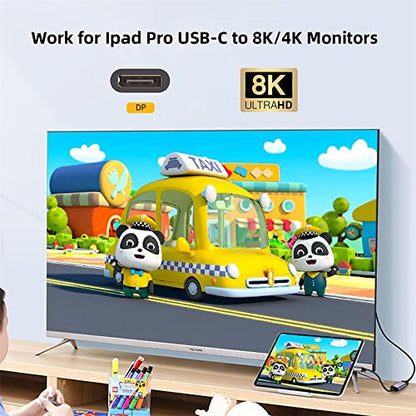 USB4 USB-C Type-C Source to Displayport DP Female Cable Display 8K 60HZ UHD 4K Monitor Displays - style: USB-C to DP