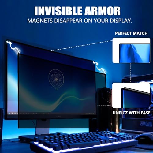 [2 Pack Magnetic Computer Privacy Screen (【2Pack】 27 Inch (Diagonal) - 16:9 Aspect Ratio) - size: 【2Pack】27 Inch (Diagonal) - 16:9 Aspect Ratio