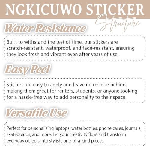 (3Pcs) Data Over Opinion Sticker Funny Waterproof Vinyl Stickers Decals for Books Laptops Phone Water Bottles Tumbler Cup Kindle 3 Inch