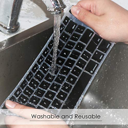 Allinside Black Keyboard Cover for iMac USB Keyboard A1243 MB110LL/B - color: 02 Black