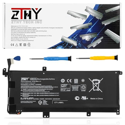 MB04XL Battery for HP Envy X360 Convertible M6-AQ M6-AR 15-AQ 15-AR 15t-AQ | M6-AQ105DX M6-AQ103DX M6-AQ003DX M6-AR004DX 15-AQ273CL 15-AR0xxx 15-AQ173CL 15-AQ267CL 15T-AQ100 15T-AQ200 844204-850 Battery - size: 10.43*4.53*0.2 inch MB04XL