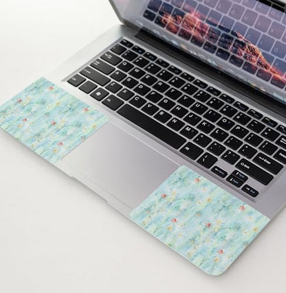 11.6 13 13.3 14 15 15.6 inches Netbook Laptop Skin Sticker Decal Reusable Protector Cover Case for Laptop Notebook chromebook Green W-NEK-52 - color: W-NEK-52