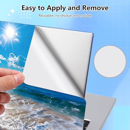 Universal Laptop Skin Sticker Decal for 11.6”12" 13" 13.3" 14" 15" 15.4" 15.6" Reusable Waterproof Scratch-Scratch Resistant Protective Vinyl Laptop Notebook Skin Stickers - Sun and Beach - color: Sun and Beach