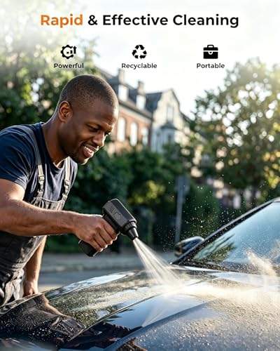 Dust Removal Tool Multifunctional Mini Cleaning Dirt Remover for Home Car Office Daily Cleaning Use (with 3 Nozzles) - color: Black