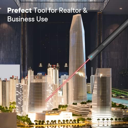 Green Laser Alignment Tool, Class 2 Compliant Indicator for Office Presentations, Training Sessions & Site Measurement (Grey)