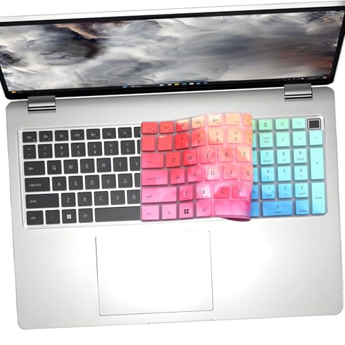 Keyboard Cover for 16" Dell Pro 16/Pro 16 Plus/Pro Max 16 PB16250 PB16255 PC16250 PC16255 MC16250 MC16255, Dell Pro Max 18 Plus MB1825 2026-2024 18'' Laptop (NOT FIT Pro 16 Premium DA16250) - color: Colorful