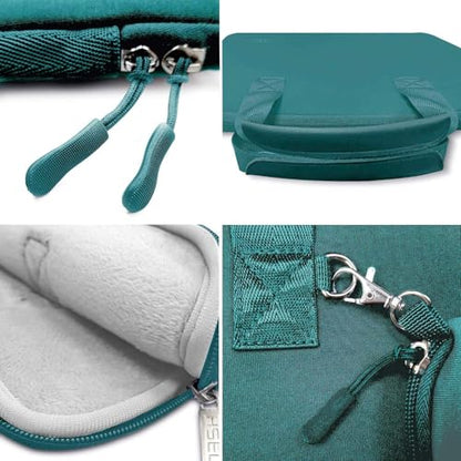 11.6 12.9 13 inch Elastic Laptop Sleeve with Small Case Compatible with 13 inch MacBook Neo Air Pro M5/M4/M3/M2/M1, iPad 13 12.9, XPS 13 and Most 11.6 12.9 13 inch Notebooks Tablets,D02E01 - color: D02e01, size: 11.6"-13"