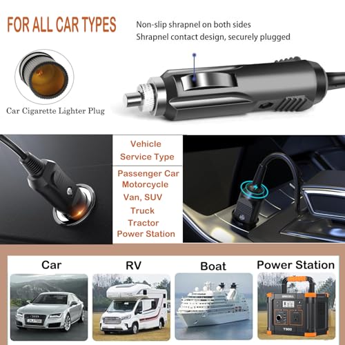 Car 19V DC Adapter Charger for Getac B300 G5 X H B300G5 S400 G2 G3 P470 | B300-X B300-H S400G2 S400G3 S 400 B 300 P 470 4.74A 90W Power Supply