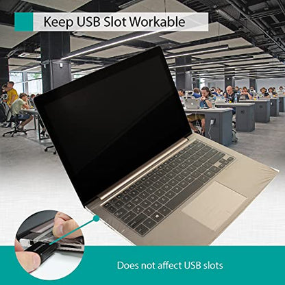 Universal Keyboard Cap [3-Pack] – Ultra Thin Keyboard Cover for Laptop Keyboards, Fits Most 13–17" Models – by Green Onions Supply (Small - 13 to 14 inch) - size: Small - 13 to 14 inch