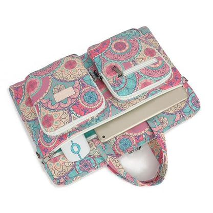 Water Resistant Laptop Sleeve Case Bag for MacBook Pro 16 inch and 15.6 inch and 16 inch laptop(Bandanna Muti-Pockets) - color: Bandanna Muti-pockets