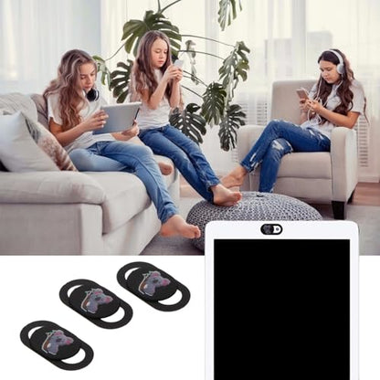 DOITOOL 3pcs Laptop Webcam Privacy Covers with Koala Pattern, Ultra-Thin Sliding Camera Lens Caps for Computers, Tablets, and Smartphones, Anti-Peeping Security Protectors